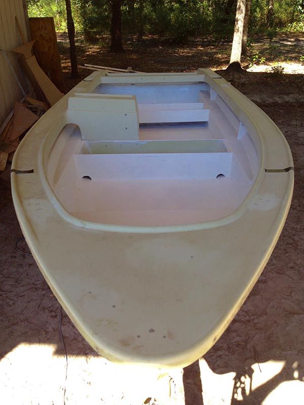 1976 Dixie Skiff rebuild Dedicated To The Smallest Of Skiffs